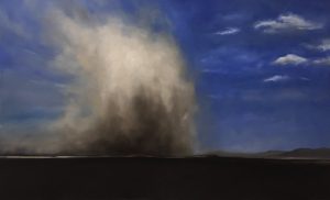 Dust Storm, 80x130cm (Öl auf Leinwand)